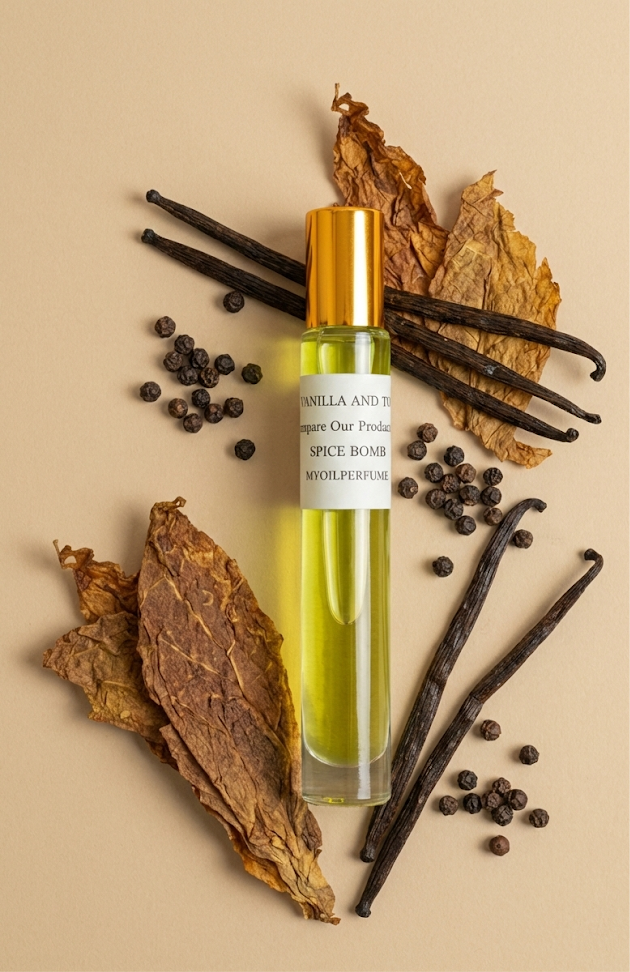 MyOilPerfume Compare Product to Spicebomb