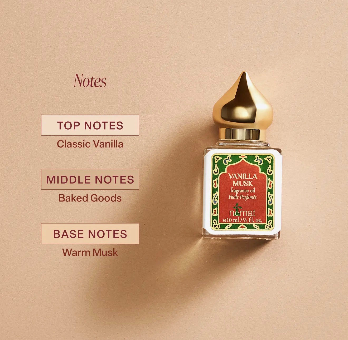 Vanilla Musk Oil - Nemat