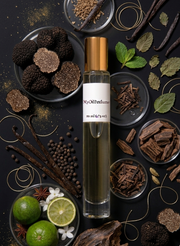 Perfume Oil Bottle with Key Notes