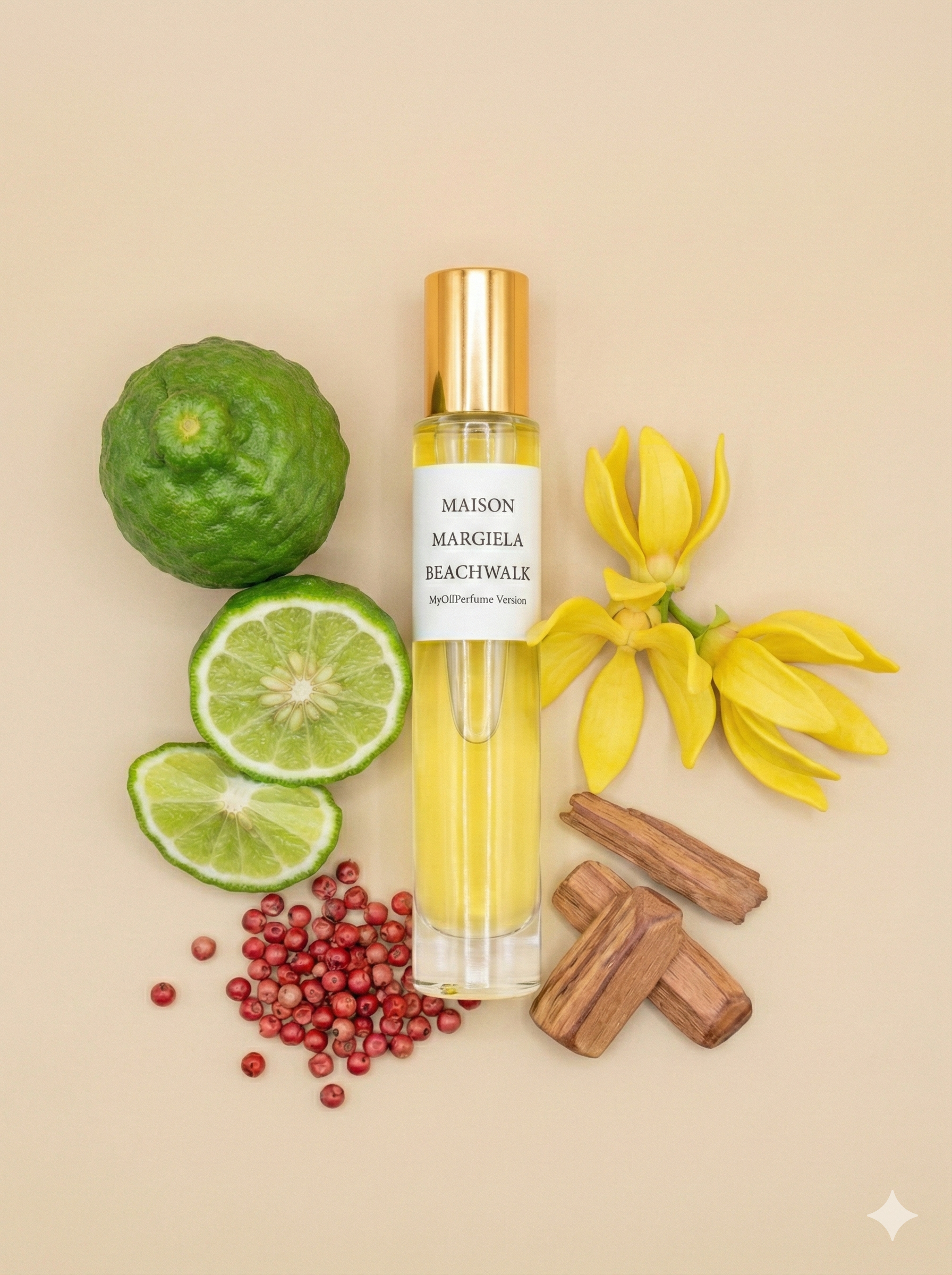 MyOilPerfume Compare Product to Maison Margiela - Beach Walk