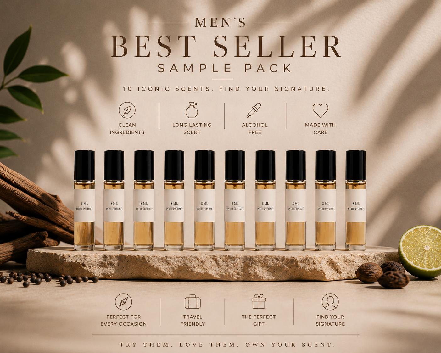 Best Seller Sample Pack - Mens